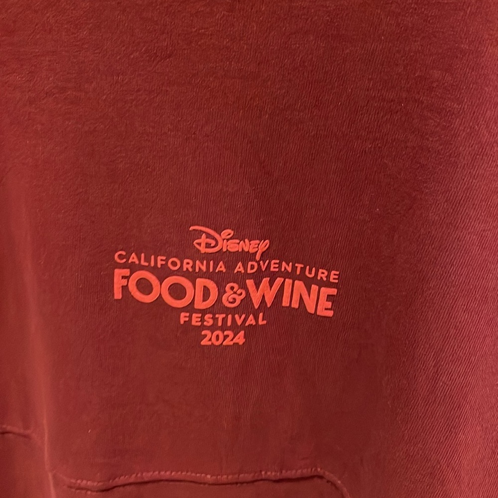Disney California Adventure Food and Wine Festival Spirit Jersey NWT - Picture 3 of 4